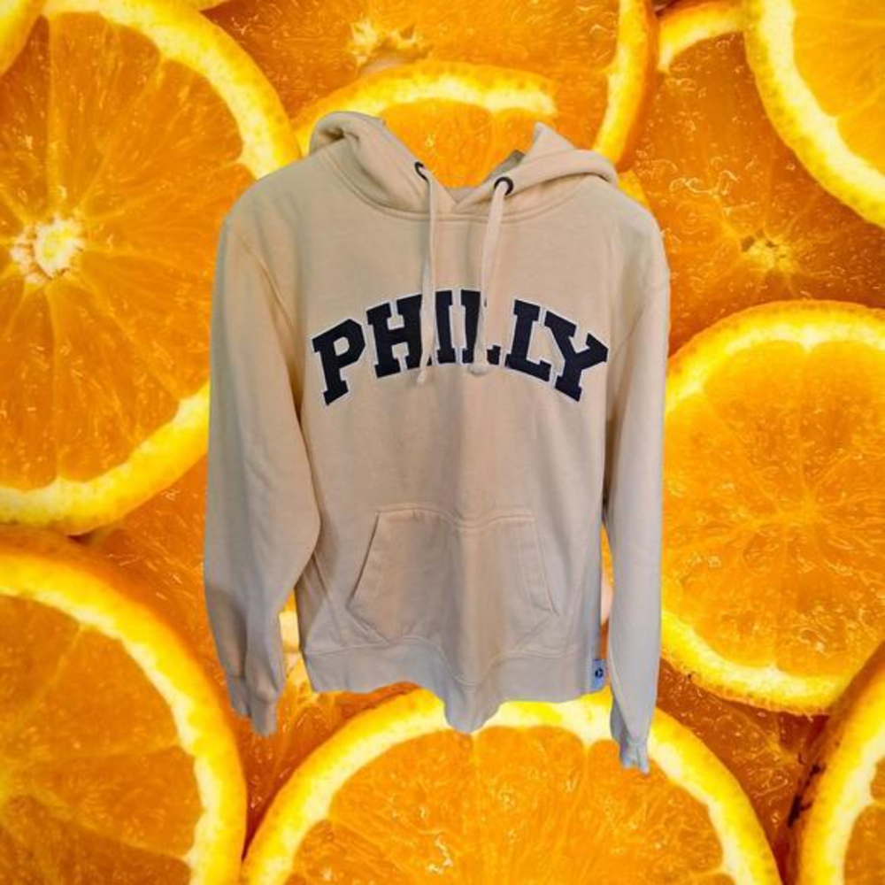 Gray Whale Yellow Philly Hoodie Size Medium‎
